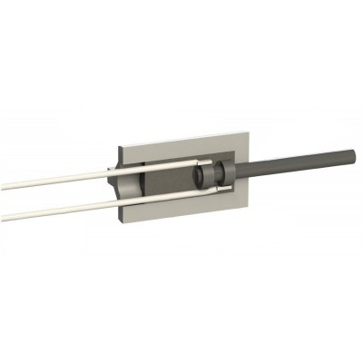 Zapalarka / Grzałka do pieca na pellet Eco Spar, BURNiT, niskonapięciowa, długość całkowita 65mm, moc 95W do 24V - Zapalarki / Grzałki do pieca na pellet