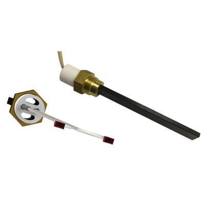 Zapalarka / Grzałka do pieca na pellet Eco Spar, BURNiT, ComfortBilt, niskonapięciowa, długość całkowita 123mm, 120W do 24V - Zapalarki / Grzałki do pieca na pellet