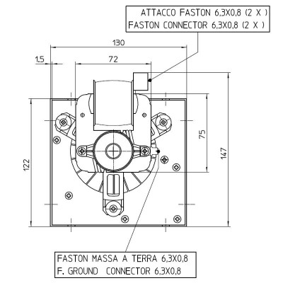 Wentylator poprzeczny Fergas do pieców na pelet Cadel i innych o Ø80 mm, Przepływ 305 m³/h - Porównanie produktów