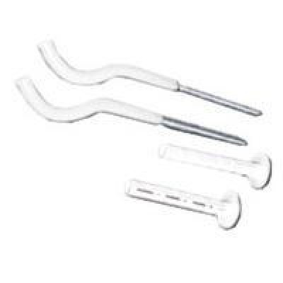 Zestaw konsol mocujących z powłoką z tworzywa sztucznego do grzejników aluminiowych, 9 x 195mm - Porównanie produktów