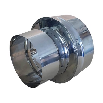 Adapter kominowy, jednościennej na dwuścienną, stal nierdzewna AISI 304, Ф100-150 - Porównanie produktów
