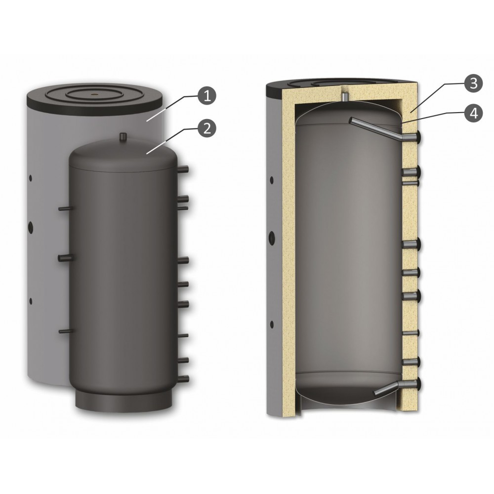 Zbiornik buforowy Sunsystem, Model P 5000, Pojemność 5000L, Statek Przemysłowy | Buffers Zbiornik buforowy Sunsystem, Model P 5000, Pojemność 5000L, Statek Przemysłowy | Buffers | |