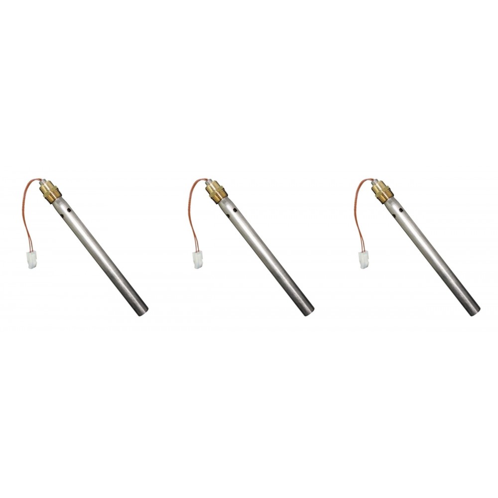 Grzałka / Zapalarka do palnika na pellet Ferroli i innych, długość całkowita 190mm, moc 350W - x3 | Grzałki / Zapalarki do palnika na pellet | Części do palnika na pellet |