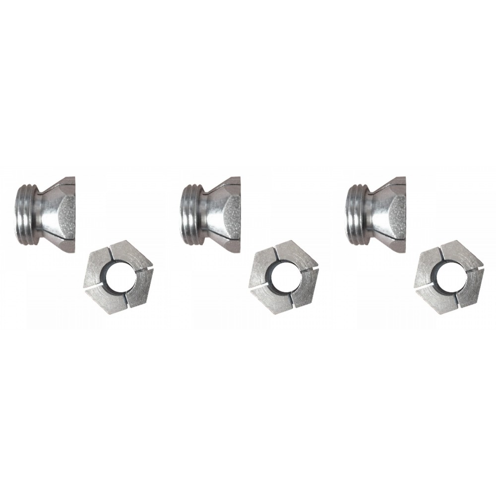 Złączka z gwintem 3/8 do zapalarek / grzałek dla pieców / kominków na pellet - x3 | Zapalarki / Grzałki do pieca na pellet | Części do pieca na pellet |