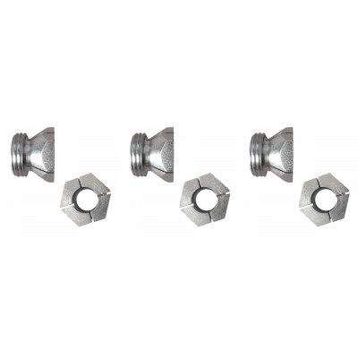 Złączka z gwintem 3/8 do zapalarek / grzałek dla pieców / kominków na pellet - x3 - Zapalarki / Grzałki do pieca na pellet