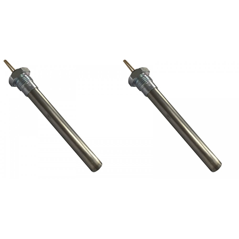 Zapalarka / Grzałka do pieca na pellet Ecosystem i innych, długość całkowita 152mm, moc 400W - x2