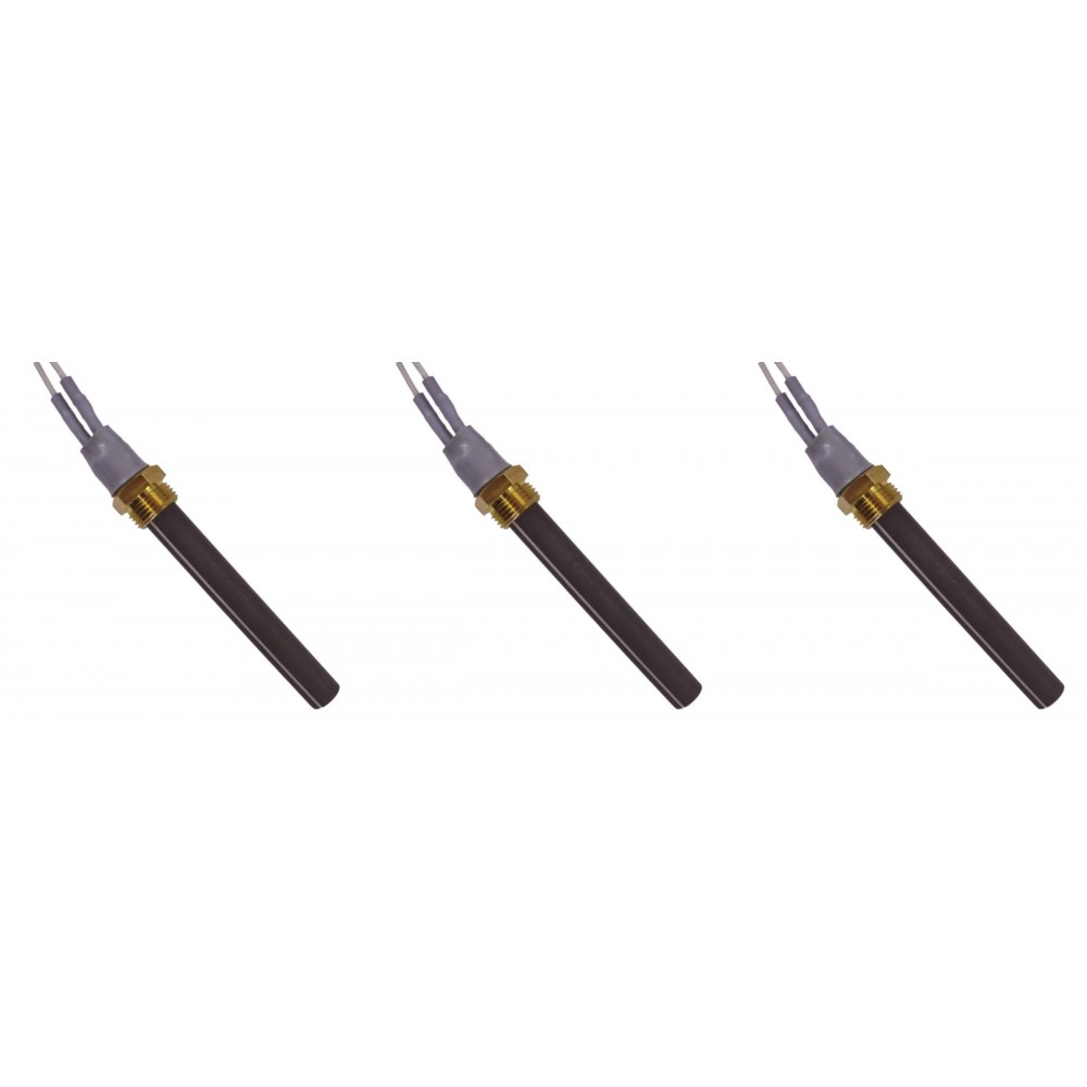 Ceramiczna zapalarka / grzałka do pieca na pellet do La Nordica, Ecoteck, Karmek One, Ravelli i innych, długość całkowita 94mm, 300W - x3 | Zapalarki / Grzałki do pieca na pellet | Części do pieca na pellet |