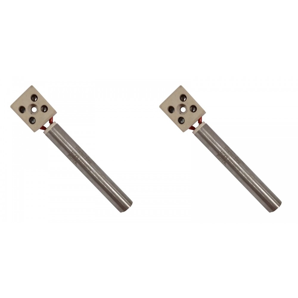 Zapalarka / Grzałka do pieca na pellet Eurofiamma, Arce i innych, długość 80mm, 250W - x2 | Zapalarki / Grzałki do pieca na pellet | Części do pieca na pellet |