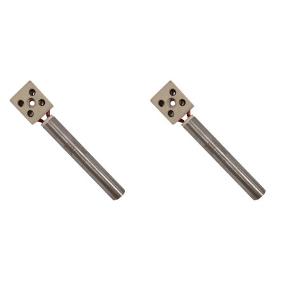 Zapalarka / Grzałka do pieca na pellet Eurofiamma, Arce i innych, długość 80mm, 250W - x2 - Zapalarki / Grzałki do pieca na pellet