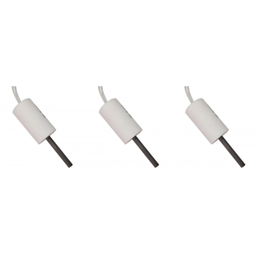 Zapalarka / Grzałka do pieca na pellet ComfortBilt, Edilkamin, niskonapięciowa, długość całkowita 66mm, 90 - 100W do 24 Volt AC - x3 | Zapalarki / Grzałki do pieca na pellet | Części do pieca na pellet |