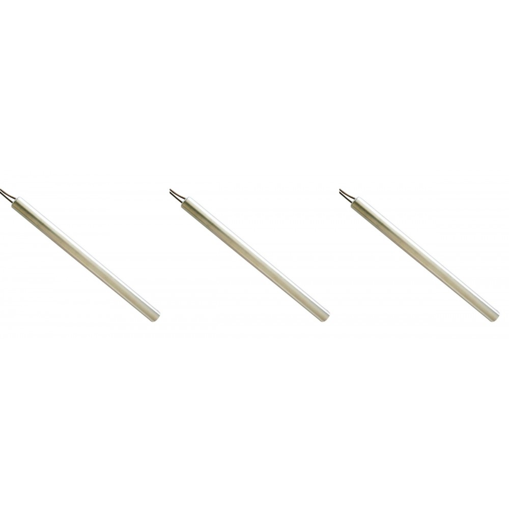 Zapalarka / Grzałka do pieca na pellet La Nordica i innych, długość całkowita 155mm, moc 300W - x3 | Zapalarki / Grzałki do pieca na pellet | Części do pieca na pellet |