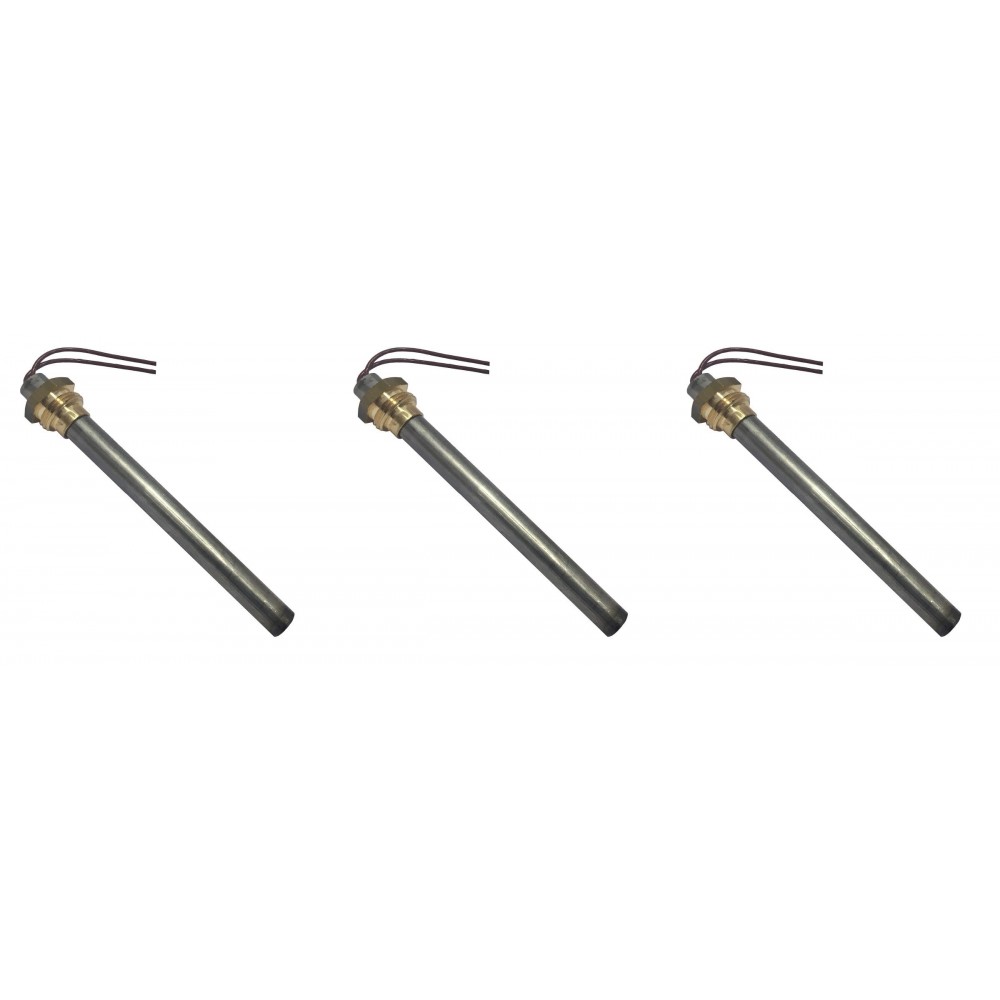 Zapalarka / Grzałka do pieca na pellet Ecoteck, Ravelli i inne, długość całkowita 114mm, 250W - x3 | Zapalarki / Grzałki do pieca na pellet | Części do pieca na pellet |