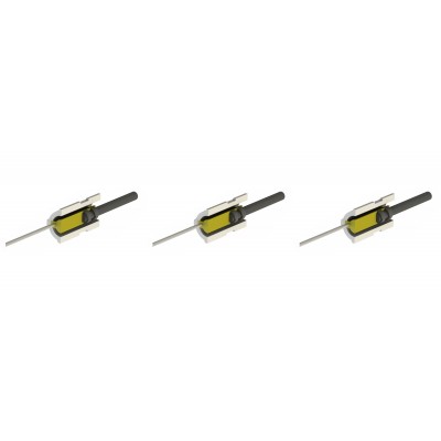Zapalarka / Grzałka do pieca na pellet Eco Spar, BURNiT, niskonapięciowa, długość całkowita 65mm, moc 95W do 24V - x3 - Części do pieca na pellet