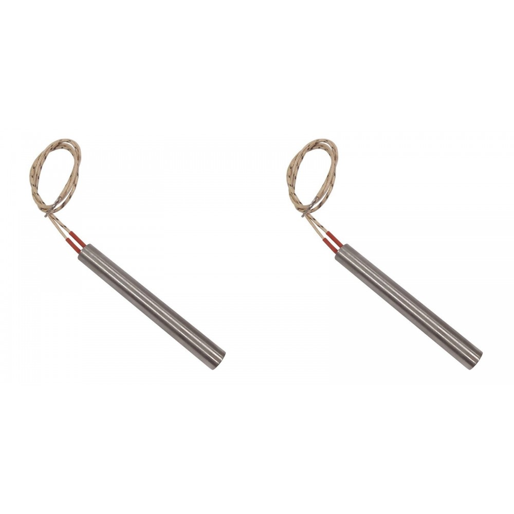 Zapalarka / Grzałka do pieca na pellet Arce, Cadel, Eurofiamma, Eurosteack i innych, długość całkowita 101mm, 300W - x2 | Zapalarki / Grzałki do pieca na pellet | Części do pieca na pellet |