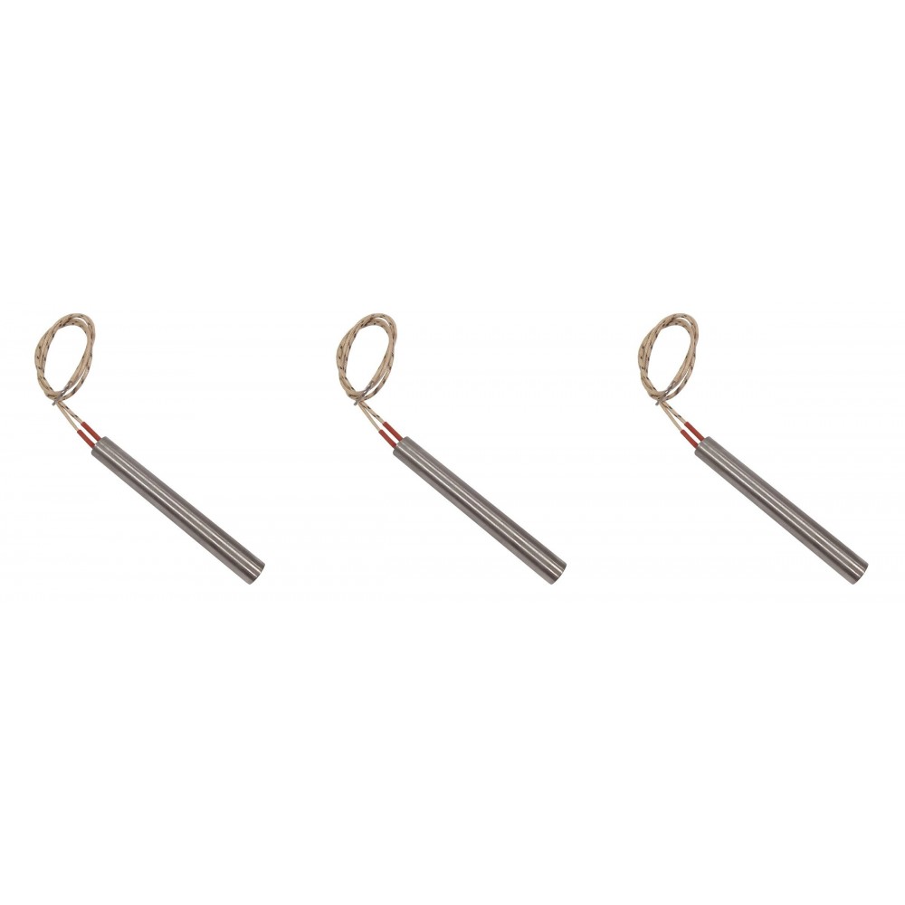 Zapalarka / Grzałka do pieca na pellet Arce, Cadel, Eurofiamma, Eurosteack i innych, długość całkowita 101mm, 300W - x3 | Zapalarki / Grzałki do pieca na pellet | Części do pieca na pellet |