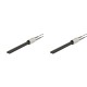 Zapalarka / Grzałka do pieca na pellet Eco Spar, BURNiT, MCZ, Edilkamin, Lopi, niskonapięciowa, długość całkowita 122mm, 120W do 24V - x2 | Zapalarki / Grzałki do pieca na pellet | Części do pieca na pellet |