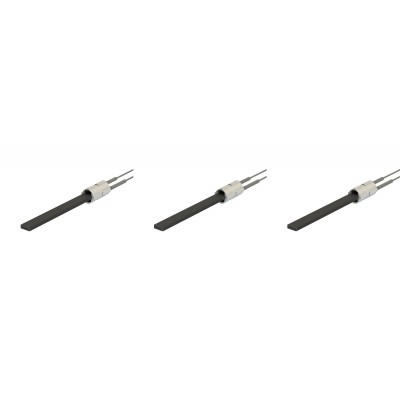 Zapalarka / Grzałka do pieca na pellet Eco Spar, BURNiT, MCZ, Edilkamin, Lopi, niskonapięciowa, długość całkowita 122mm, 120W do 24V - x3 - Części do pieca na pellet