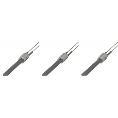 Zapalarka / Grzałka do pieca na pellet z czarnym kryształem kwarcu do Eco Spar, BURNiT, Palazzetti, VistaFlame, Whitfield, Lennox, długość całkowita 122mm, moc 400W - x3 - Zapalarki / Grzałki do pieca na pellet