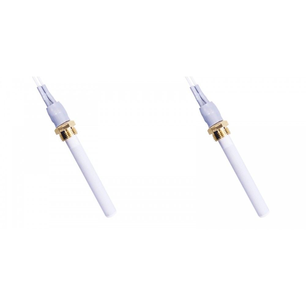 Ceramiczna zapalarka / grzałka do pieca na pellet Eco Spar, BURNiT, Warmflow, Adler, AMG, Ecoteck, długość całkowita 88mm, moc 250W - x2 | Zapalarki / Grzałki do pieca na pellet | Części do pieca na pellet |