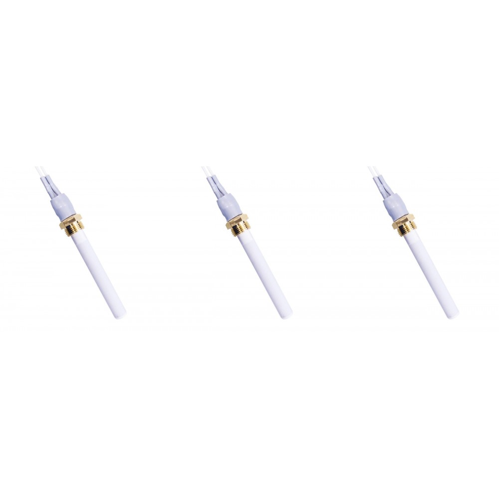 Ceramiczna zapalarka / grzałka do pieca na pellet Eco Spar, BURNiT, Warmflow, Adler, AMG, Ecoteck, długość całkowita 88mm, moc 250W - x3