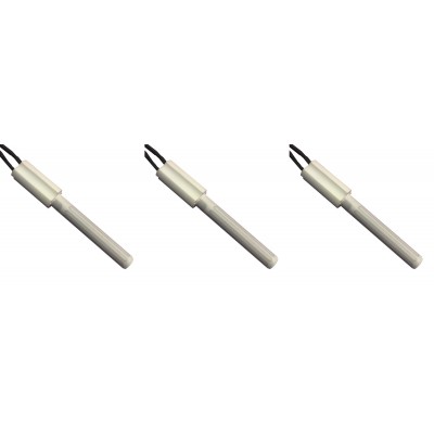 Ceramiczna zapalarka / grzałka do pieca na pellet Eco Spar, BURNiT, Ashley, Adler, AMG, Piazzetta, długość całkowita 102mm, moc 250W - x3 - Porównanie produktów