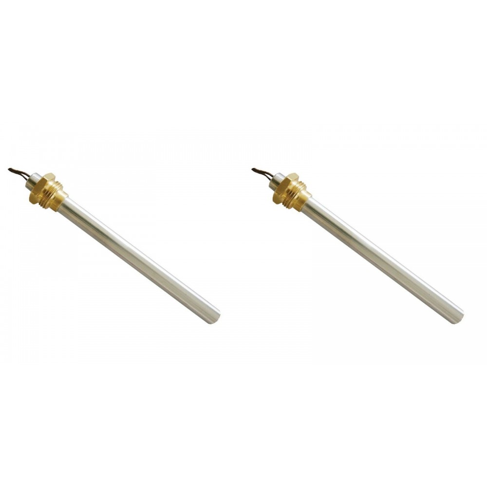 Zapalarka / Grzałka do pieca na pellet Clam, długość całkowita 205mm, 400W - x2 | Zapalarki / Grzałki do pieca na pellet | Części do pieca na pellet |