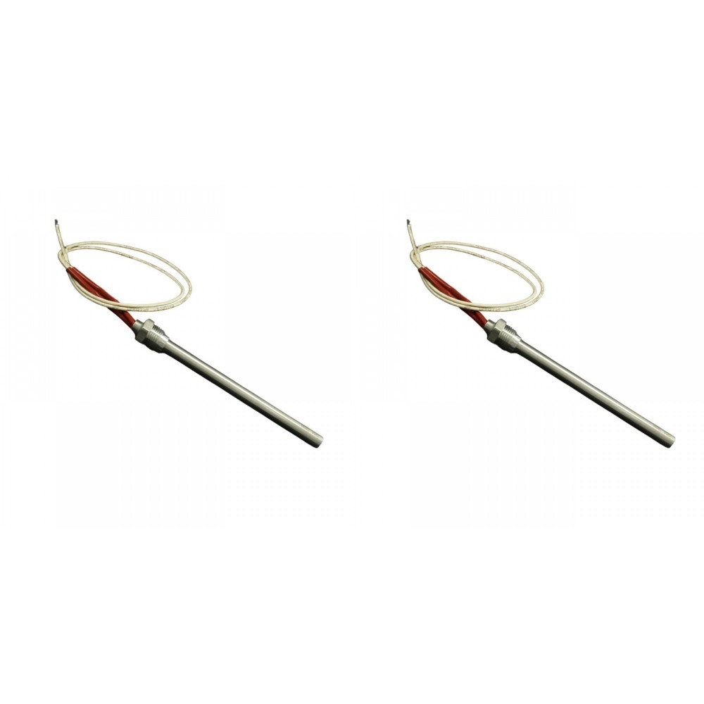 Zapalarka / grzałka do pieców / kominków na pellet Klover, Avalon, Lopi, Vogelzang i innych, o całkowitej długości 163 mm, 250W - x2