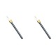 Ceramic heating element for pellet stoves Eco Spar, total length 147mm, 350W - x2 | Zapalarki / Grzałki do pieca na pellet | Części do pieca na pellet |